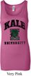 Yoga Kale University Lights Ladies Longer Length Tank Top