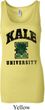 Yoga Kale University Lights Ladies Longer Length Tank Top