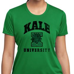 Yoga Kale University Lights Ladies Moisture Wicking Shirt Yoga Kale University Lights Ladies Moisture Wicking Shirt
