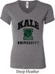 Yoga Kale University Lights Ladies V-neck Shirt