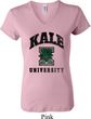 Yoga Kale University Lights Ladies V-neck Shirt