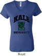 Yoga Kale University Lights Ladies V-neck Shirt
