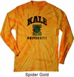 Yoga Kale University Lights Long Sleeve Tie Dye Shirt