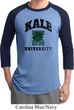Yoga Kale University Lights Mens Raglan Shirt