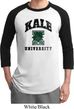 Yoga Kale University Lights Mens Raglan Shirt