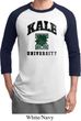 Yoga Kale University Lights Mens Raglan Shirt