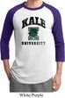 Yoga Kale University Lights Mens Raglan Shirt