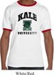 Yoga Kale University Lights Mens Ringer Shirt