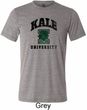 Yoga Kale University Lights Mens Tri Blend Crewneck Shirt