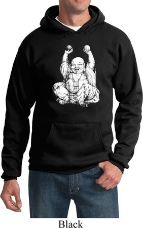 Yoga Laughing Buddha Hoodie