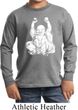 Yoga Laughing Buddha Kids Long Sleeve Shirt