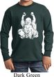 Yoga Laughing Buddha Kids Long Sleeve Shirt