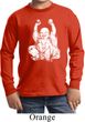 Yoga Laughing Buddha Kids Long Sleeve Shirt