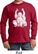 Yoga Laughing Buddha Kids Long Sleeve Shirt