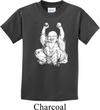 Yoga Laughing Buddha Kids Shirt