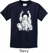 Yoga Laughing Buddha Kids Shirt