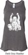 Yoga Laughing Buddha Ladies Flowy Racerback Tanktop