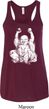 Yoga Laughing Buddha Ladies Flowy Racerback Tanktop