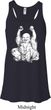 Yoga Laughing Buddha Ladies Flowy Racerback Tanktop
