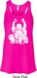 Yoga Laughing Buddha Ladies Flowy Racerback Tanktop