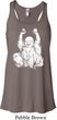 Yoga Laughing Buddha Ladies Flowy Racerback Tanktop