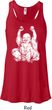 Yoga Laughing Buddha Ladies Flowy Racerback Tanktop