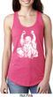 Yoga Laughing Buddha Ladies Ideal Tank Top