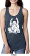 Yoga Laughing Buddha Ladies Ideal Tank Top