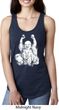 Yoga Laughing Buddha Ladies Ideal Tank Top