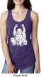 Yoga Laughing Buddha Ladies Ideal Tank Top