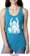 Yoga Laughing Buddha Ladies Ideal Tank Top