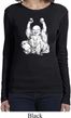 Yoga Laughing Buddha Ladies Long Sleeve Shirt