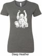 Yoga Laughing Buddha Ladies Longer Length Shirt