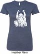 Yoga Laughing Buddha Ladies Longer Length Shirt