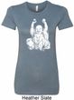 Yoga Laughing Buddha Ladies Longer Length Shirt