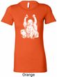 Yoga Laughing Buddha Ladies Longer Length Shirt