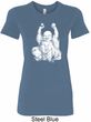 Yoga Laughing Buddha Ladies Longer Length Shirt