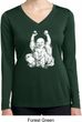 Yoga Laughing Buddha Ladies Moisture Wicking Long Sleeve Shirt
