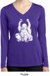 Yoga Laughing Buddha Ladies Moisture Wicking Long Sleeve Shirt