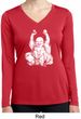 Yoga Laughing Buddha Ladies Moisture Wicking Long Sleeve Shirt