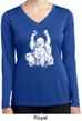 Yoga Laughing Buddha Ladies Moisture Wicking Long Sleeve Shirt