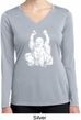 Yoga Laughing Buddha Ladies Moisture Wicking Long Sleeve Shirt