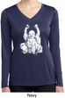 Yoga Laughing Buddha Ladies Moisture Wicking Long Sleeve Shirt