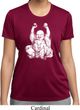 Yoga Laughing Buddha Ladies Moisture Wicking Shirt