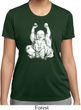 Yoga Laughing Buddha Ladies Moisture Wicking Shirt