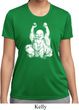 Yoga Laughing Buddha Ladies Moisture Wicking Shirt