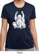 Yoga Laughing Buddha Ladies Moisture Wicking Shirt