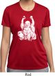Yoga Laughing Buddha Ladies Moisture Wicking Shirt