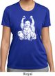 Yoga Laughing Buddha Ladies Moisture Wicking Shirt