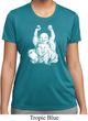 Yoga Laughing Buddha Ladies Moisture Wicking Shirt